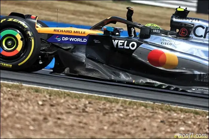 McLaren will install a new version of the floor.