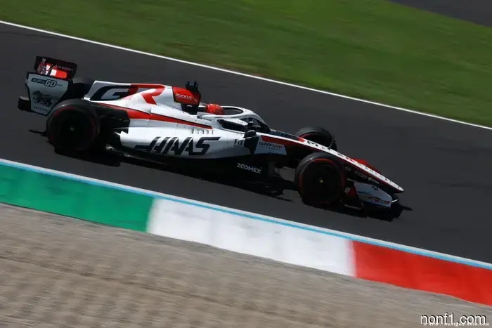 Ocon is unable to utilize the Ferrari upgrade while Haas supports Bearman.