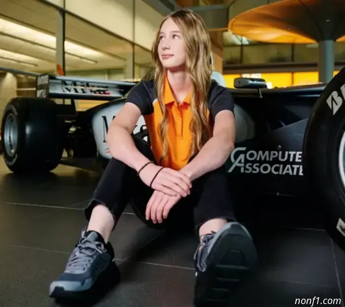 Mika Häkkinen se alegra por su hija, cuya carrera será gestionada por McLaren.