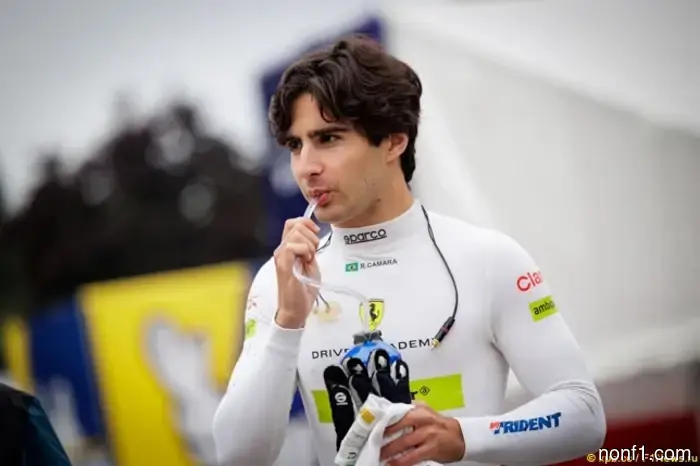 Rafael Kamara conducted his first tests behind the wheel of a Formula 1 car.