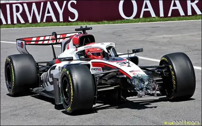 Kimi Antonelli leads in the only practice session.