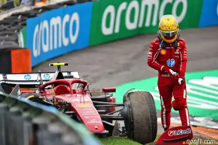 Hamilton perderá cinco puestos en la parrilla de salida del Gran Premio de Italia.