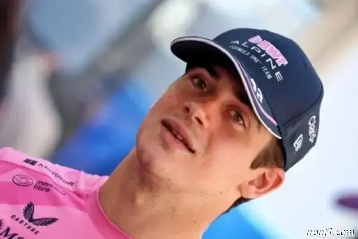 Colapinto avoids answering contract inquiries amid Alpine tensions.