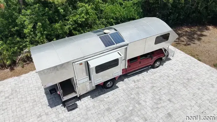This Ford Super Duty Mega Camper is among the most extreme RVs ever created.