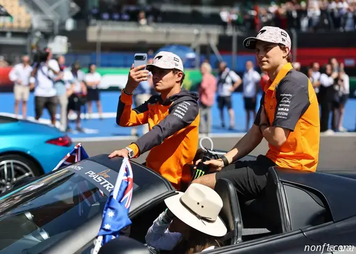 Norris questions Piastri's status as a 'top driver'.