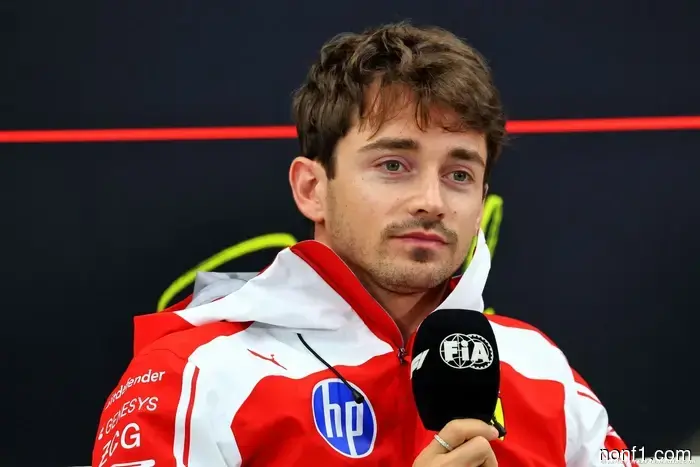Leclerc plays down the rivalry between Ferrari and Mercedes despite the initial contests.