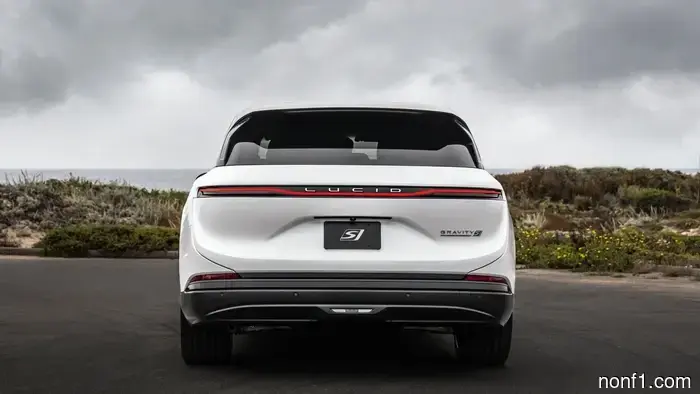 The Lucid Gravity GT-S is a SUV inspired by sapphire, boasting 1,070 horsepower.