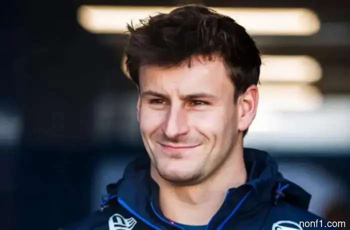 Viktor Marten is the reserve driver for Williams in Spa.