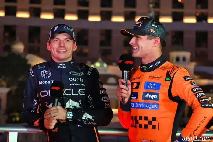 Norris fined for post-race F-bomb after Vegas GP